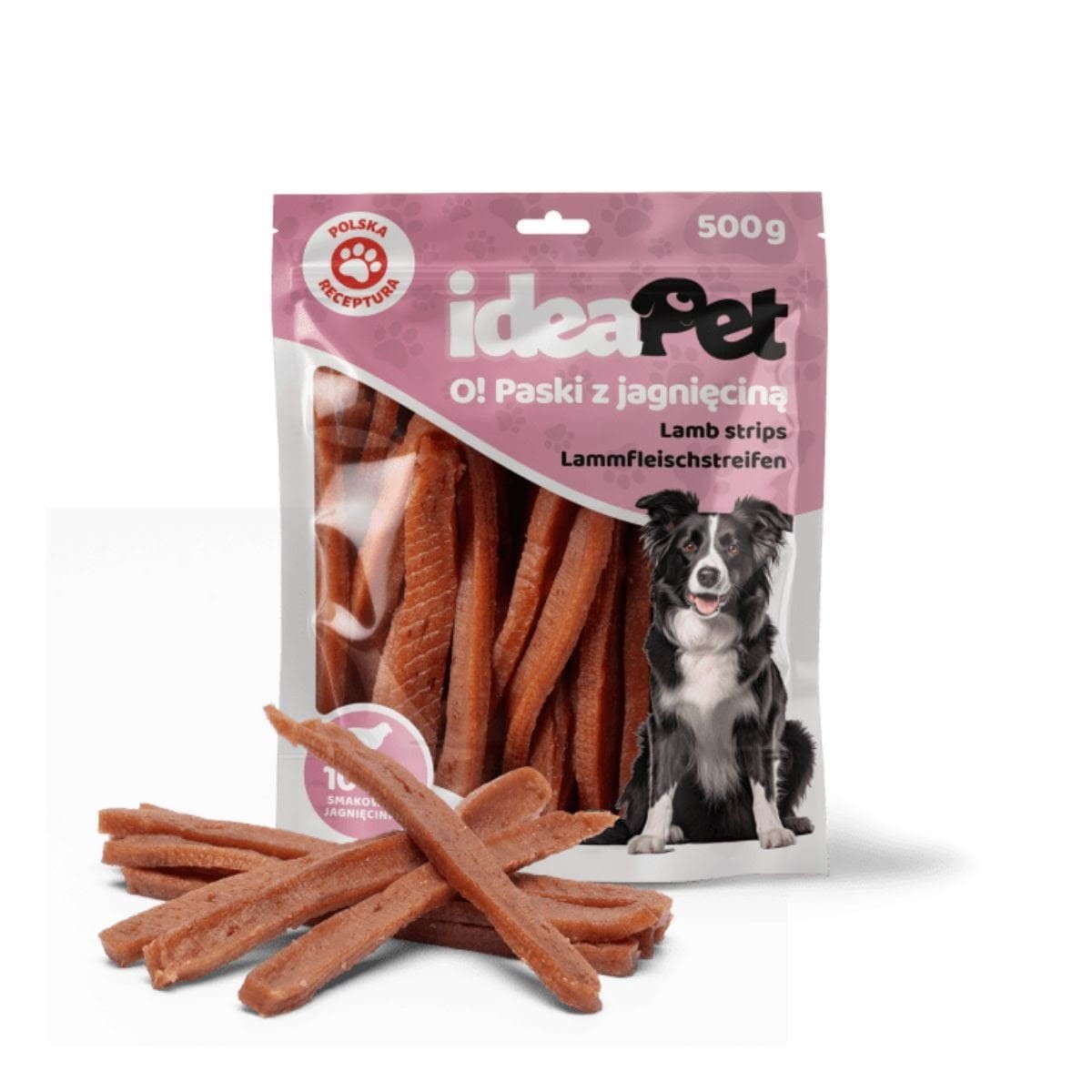 Paski z jagnięciną 500g