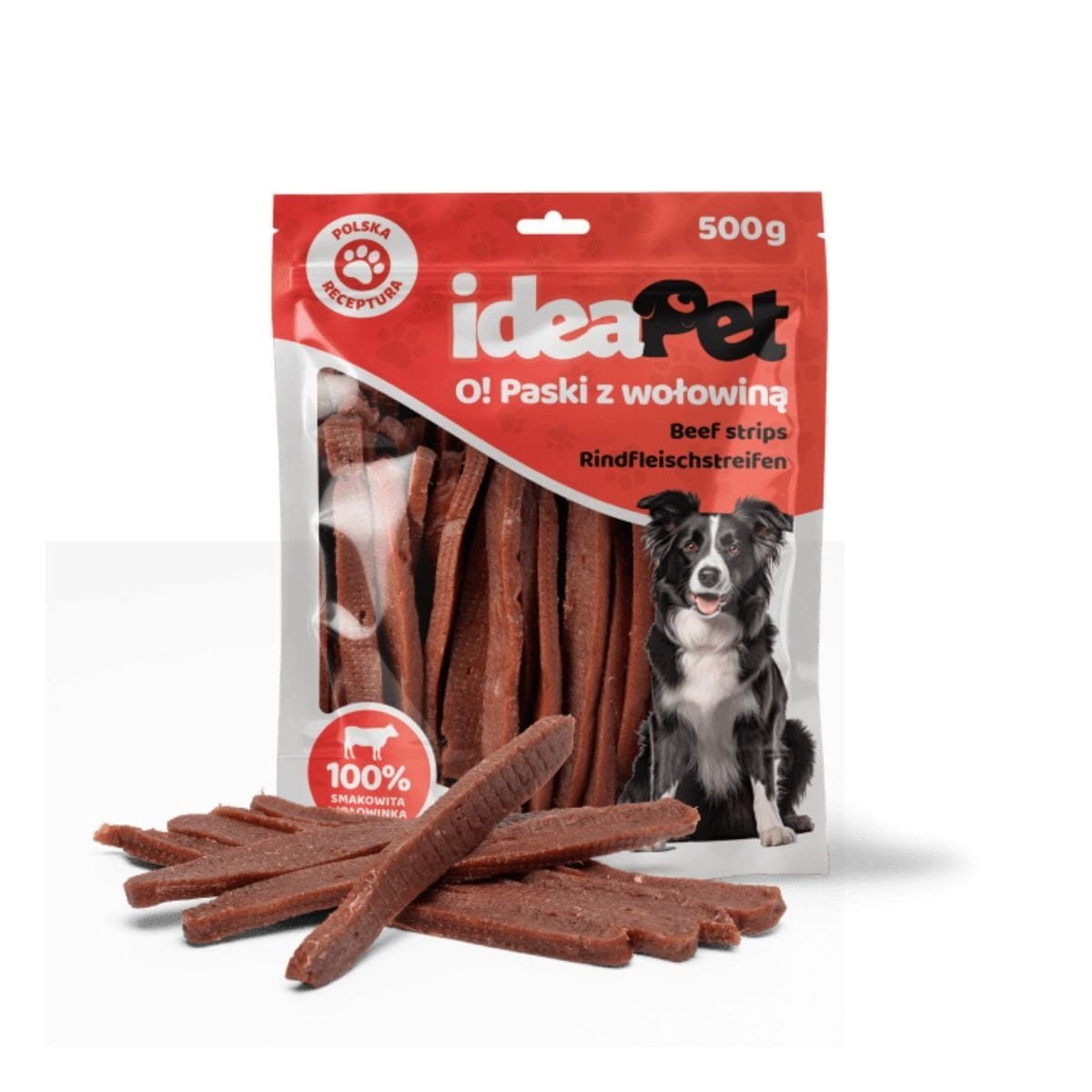Paski z wołowiną 500g